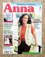 Magazine Anna Burda ouvrages manuels 04/1995