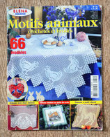 Magazine Elena Ouvrages 32 - Motifs animaux crochetés et brodés