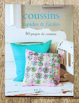 Livre Coussins rapides & faciles - 50 projets de couture