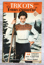 Magazine Les tricots de Femmes d'aujourd'hui n°75 (Vintage)