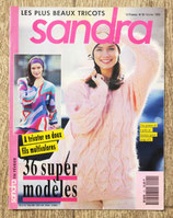 Magazine tricot Sandra 91 - Février 1992