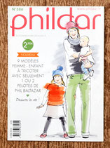 Mini magazine Phildar Automne-hiver 2014-2015 - 9 modèles femme et enfant