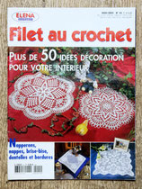 Magazine Elena Ouvrages 4H - Filet au crochet