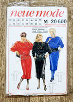 Pochette patron Neue Mode M20600 - Robe femme