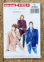Pochette patron Neue Mode M21904 - Veste femme