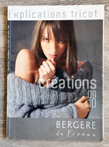 Magazine Explication tricot Bergère de France 2009-2010