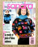Magazine tricot Sandra 89 - Décembre 1991