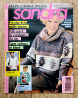Magazine tricot Sandra 113 - Décembre 1993