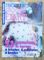 Magazine Tricot sélection crochet d'art HS - 22 couvertures de berceau