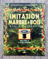 Livre Imitation marbre et bois avec des pochoirs