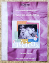 Livre Histoires de pages : le scrapbooking côté recup' - Trésors de couturières