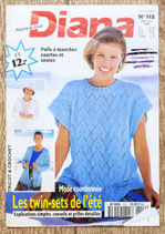 Magazine tricot Diana Plaisirs du tricot 112