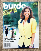 Magazine Burda Couture facile 1/1990 - Printemps 1990