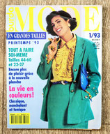 Magazine Burda Mode en grandes tailles 1/93