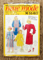 Pochette patron Neue Mode M55017 - Robe enfant