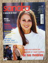 Magazine tricot Sandra 206 - Décembre 2001