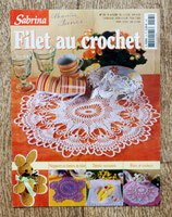Magazine Sabrina crochet 13 - Filet au crochet