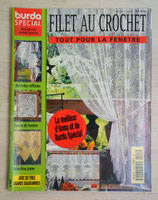 Magazine Burda spécial E555 - Filet au crochet