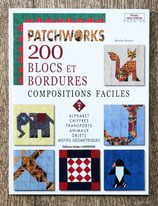 Livre Patchworks, 200 blocs et bordures - Volume 2