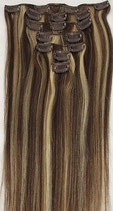 Clip In Extensions 50-55 cm 75 Gramm 7 Teilig