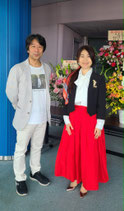 札幌　山水治夫＆サラ・トヴァイアス　 虹は瀬織津姫と饒速日命ツアー