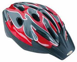 Casco Python Uni/52-58cm Rot-Grau