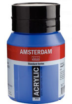Amsterdam acrylverf 512 kobaltblauw (ultram.) flacon 500ml