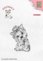Ani020: Hondje met strik
