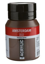 Amsterdam acrylverf 408 omber gebrand  - flacon 500ml