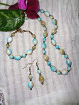 Kette, Armband, Ohrringe  S - 075
