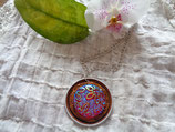 Nespressokapsel mit Blumencabochon K - 078