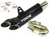 TOCE CBR1000RR 08-16 Razor Tip 3/4 Cat Delete