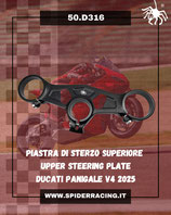 SPIDER TOP CLAMP PANIGALE V4 2025