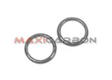 MAXI CARBON ABARTH 595-695 GEAR PANEL RING COVER