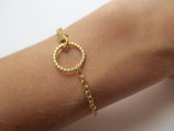 Zartes Armbändchen hartvergoldet