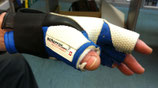 Scherrer Auflage-Handschuh