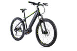 E-bike MTB 27,5" plus Leader Fox OREM,2018-1 17,5" SCHWARZ MATT/GRÜN