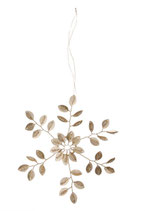 Bungalow Ornament Clio Star Champagne