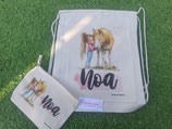Mochila con frase