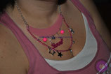 collar cuello rosa