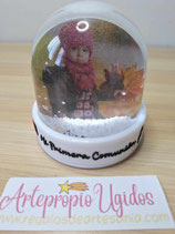 Globo nieve comunión