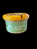 Délice de Chèvre au basilic