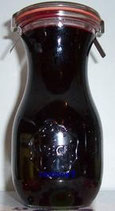 Keitumer Fliederbeersaft in der Weckflasche