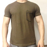 Poolman T-Shirt Rundhals Khaki