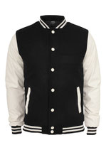 Oldschool College Jacket Jacke black/white