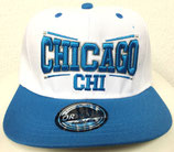 Snapback Cap Chicago blau-weiß