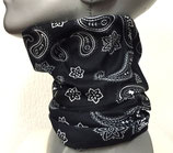 Multifunktionstuch black Paisley