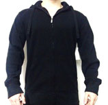 Marc Ecko Hoody Zipper Pullover Kapuze black basic