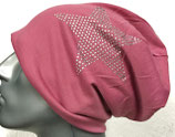 Jersey Beanie rosa mit Stern