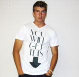 Shenky Shirt You WILL Get This V-Neck Fun T-Shirt Lustig Geil Club